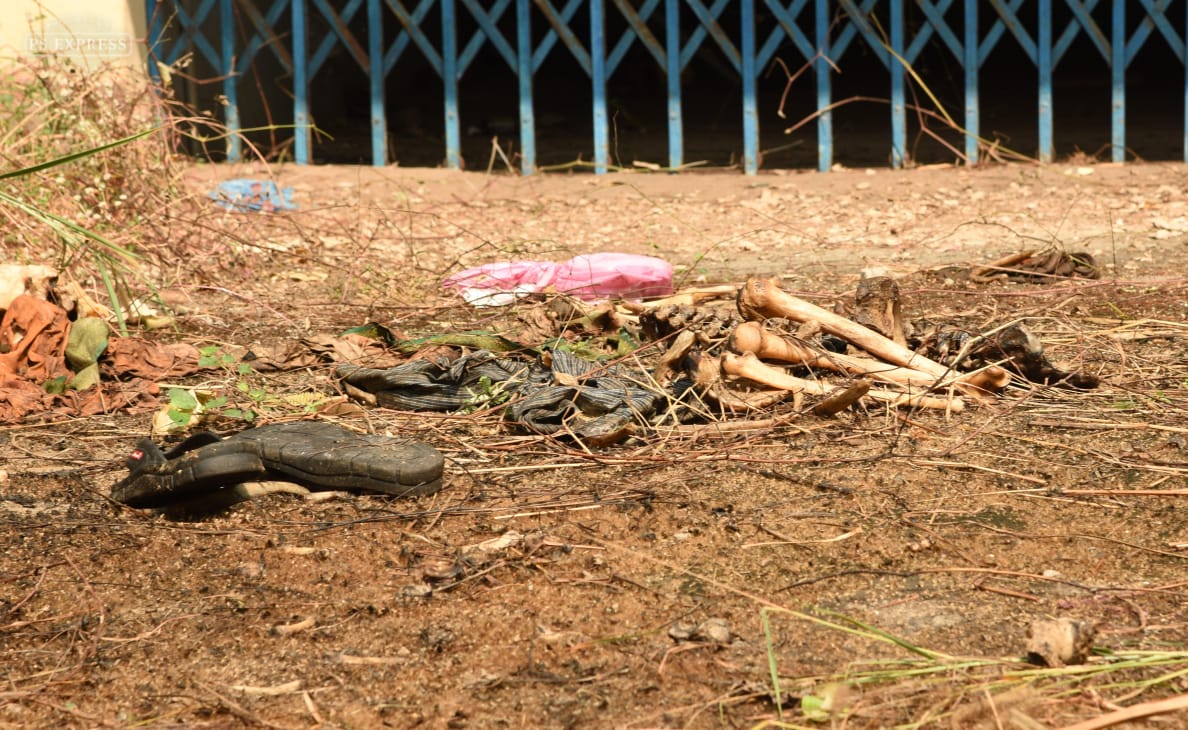 Skeletal remains of human found in yard of house in Mangaluru